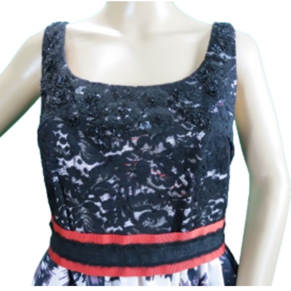 Anthropologie Peter Som Lace and Floral Dress - Picture 3 of 4